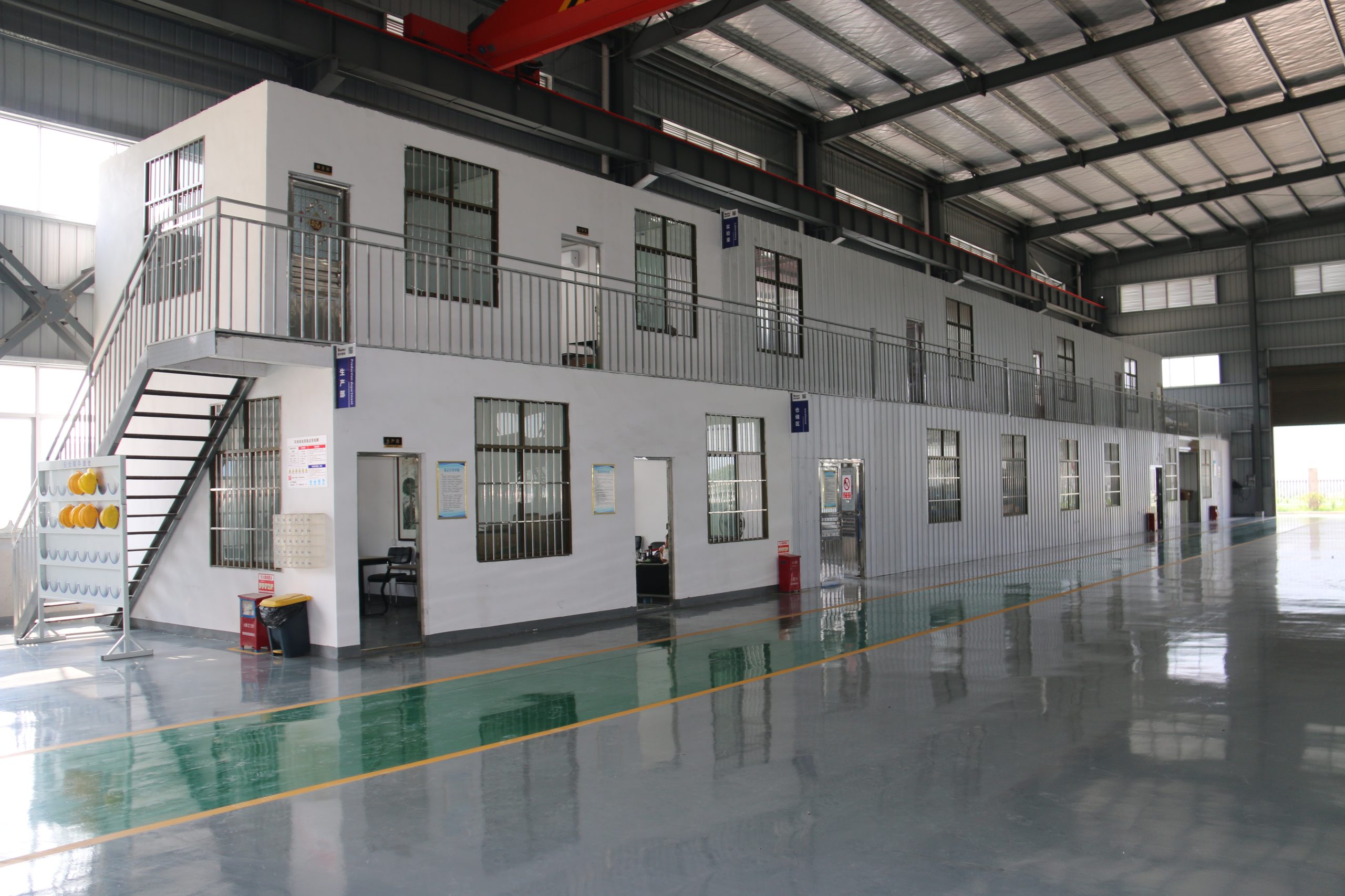 Workshop office of the plant A